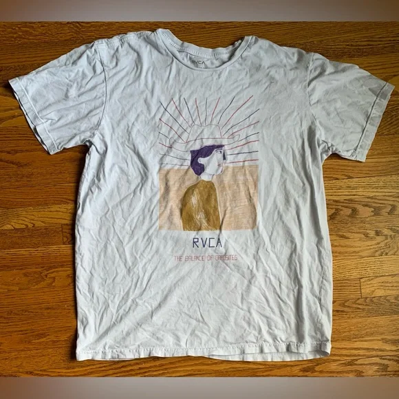 MENS RVCA ARTIST NETWORK PROGRAM T SHIRT - Picture 1 of 5